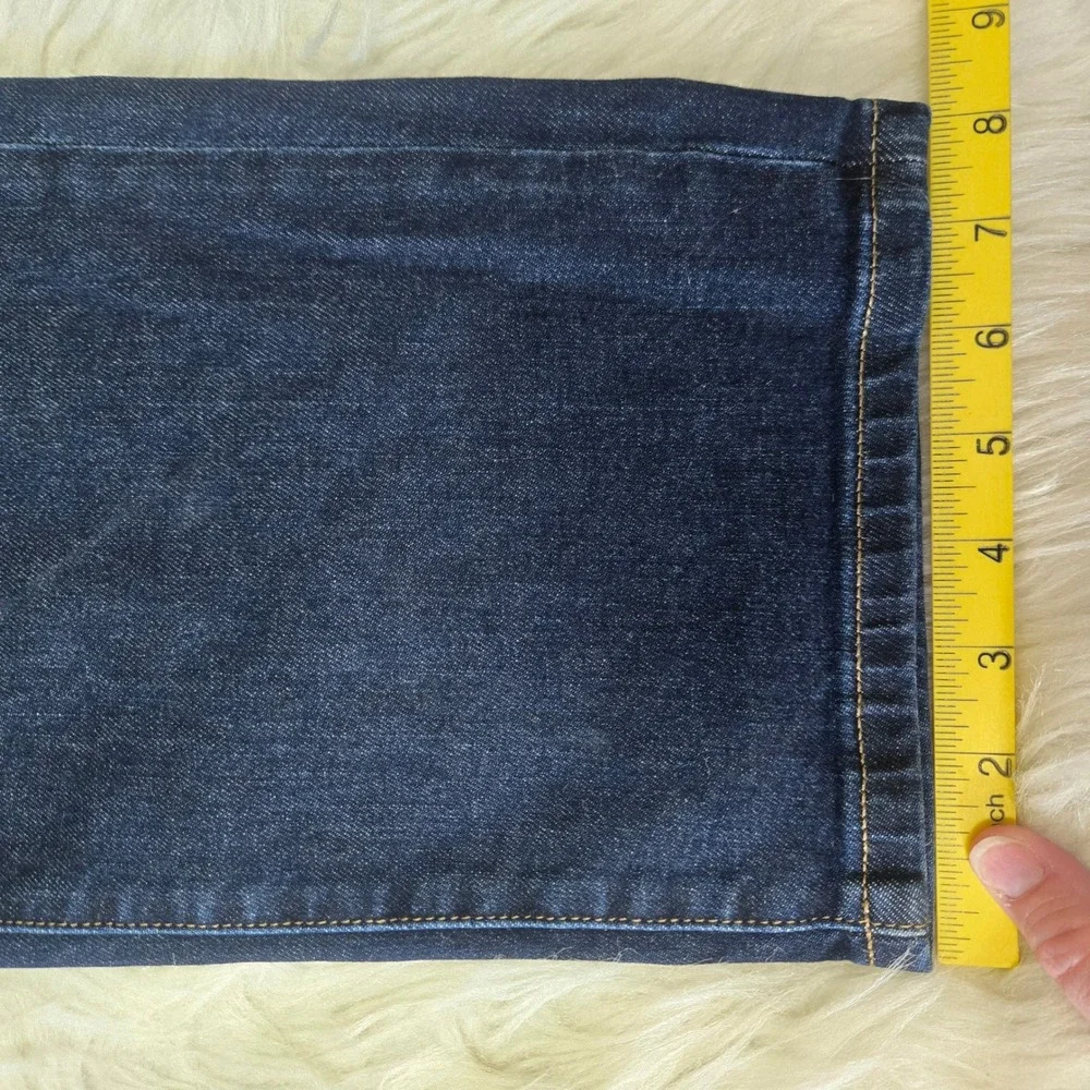 NYDJ Boyfriend Jeans Dark Wash Lift Tuck Technology Denim Size 16 Womens